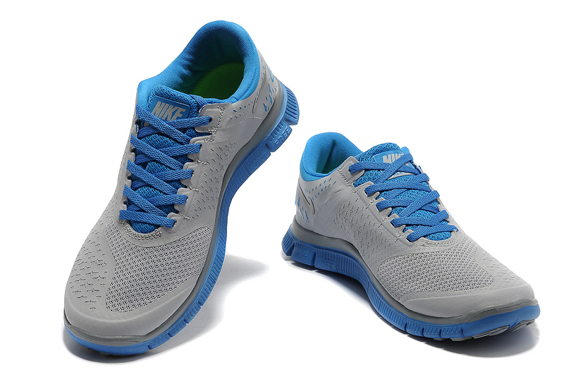 Nike Free Run 4.0 V2 Grey Blue Shoes