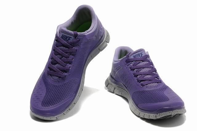 Nike Free Run 4.0 V2 Purple Grey Shoes