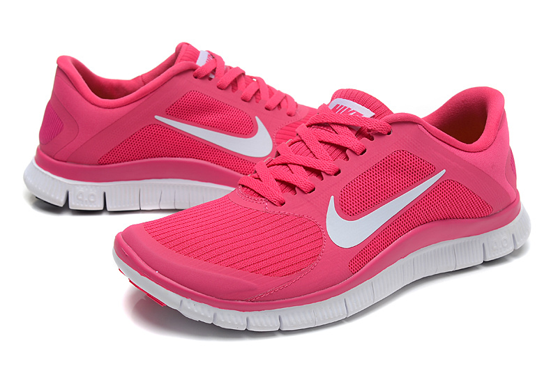 nike free run 4.0 womens pink