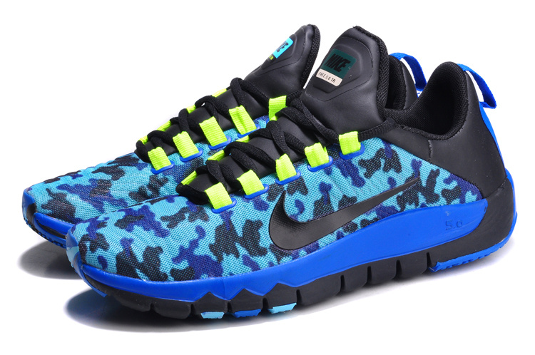 Nike Free Run 5.0 Blue Black Shoes