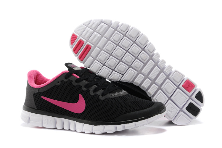 Nike Free Run.3.0 Boutique Black Pink Running Footwear