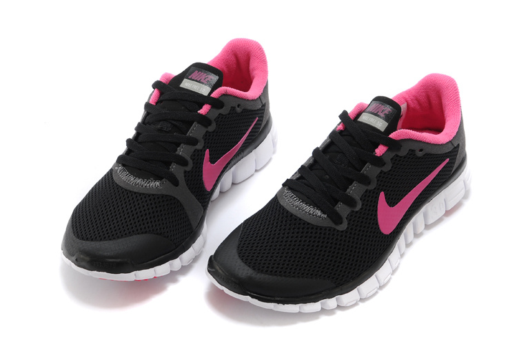 Nike Free Run.3.0 Boutique Black Pink Women's Running Shoes