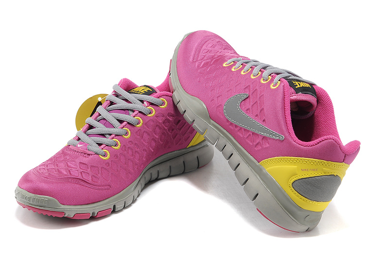 Nike Free TR Fit 2 Shield Pink Grey Shoes - Click Image to Close