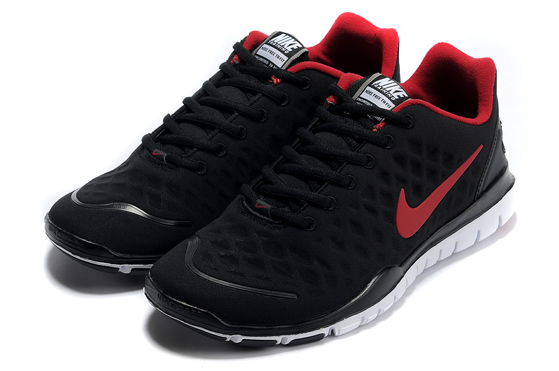 Nike Free TR Fit Black Red Running Shoes