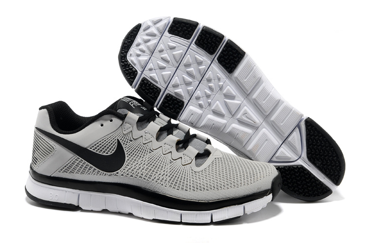Nike Free Run 3.0 Trainer Grey Black Shoes