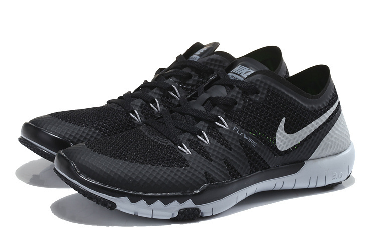 Nike Free Trainer 3.0 V3 Black Grey Running Shoes - Click Image to Close