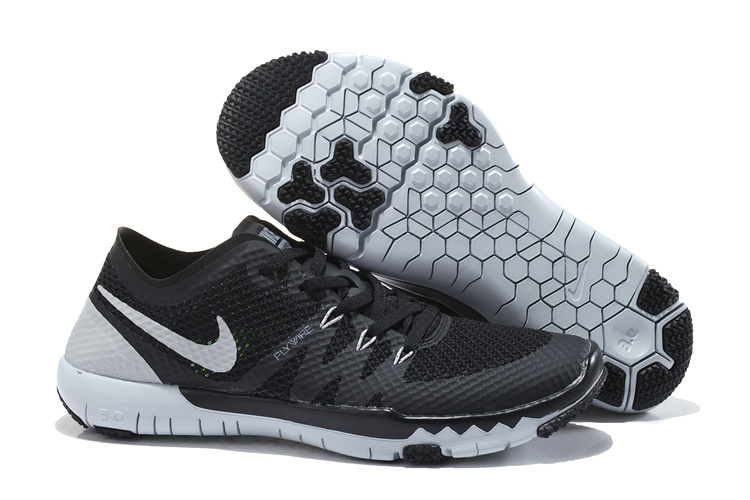 Nike Free Run 3.0 V3 Trainer Black Grey Shoes - Click Image to Close