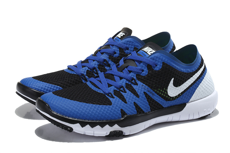 Nike Free Run 3.0 V3 Trainer Blue Black White Shoes - Click Image to Close