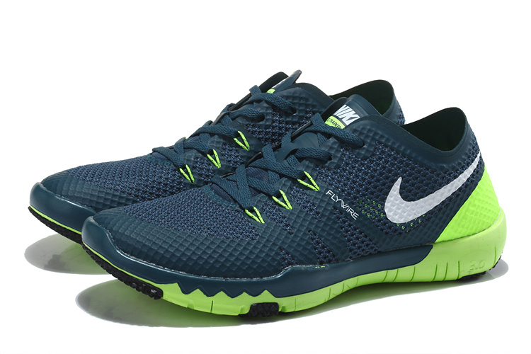 Nike Free Run 3.0 V3 Trainer Dark Blue Green Shoes