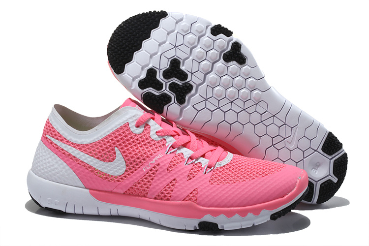 Nike Free Run 3.0 V3 Trainer Pink White Shoes For Women