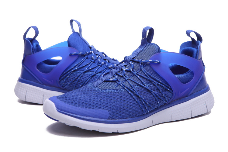 Women Nike Free Viritous Blue White Running Shoes - Click Image to Close