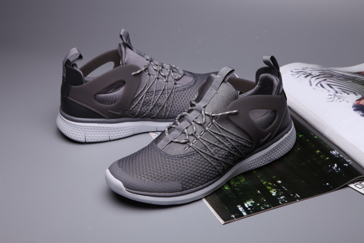 Nike Free Viritous Grey White Running Shoes - Click Image to Close