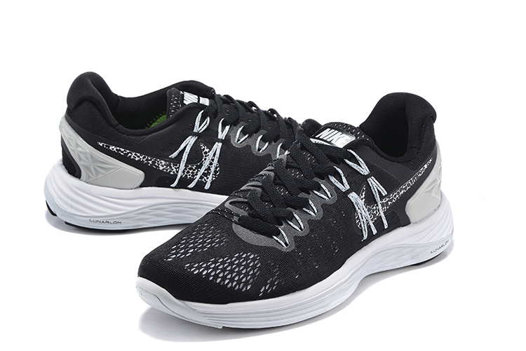 Nike Lunareclipes Black White Running Shoes - Click Image to Close