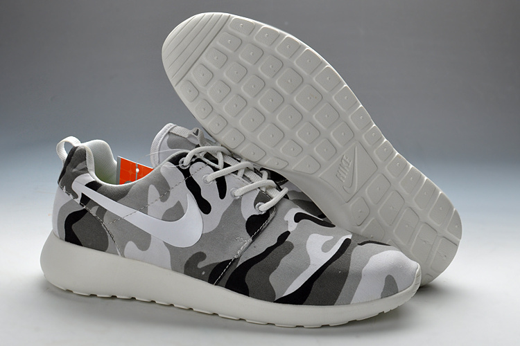 New Nike Roshe Run Camouflage Men Running Shoes - Click Image to Close