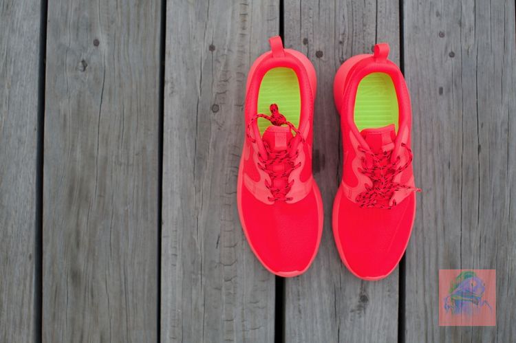 Nike Roshe Run Hyperfuse 3M All Red Running Shoes