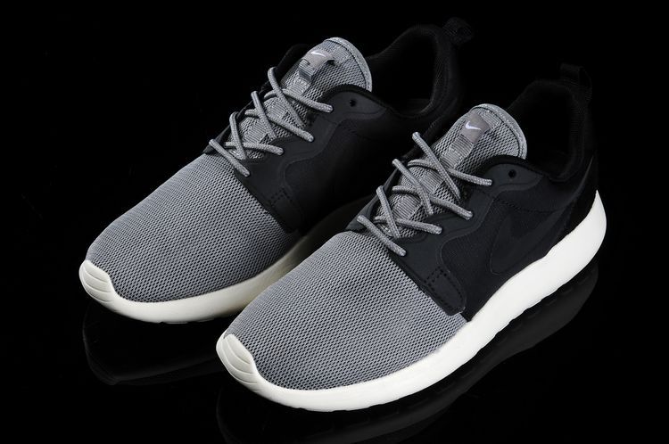 Nike Roshe Run Hyperfuse 3M Black Grey White Running Shoes