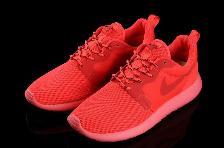 Nike Roshe Run Hyperfuse 3M Orange Pink Running Shoes