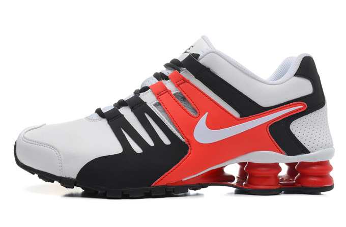 Nike Shox Current Shoes Black Grey Red Silver - Click Image to Close