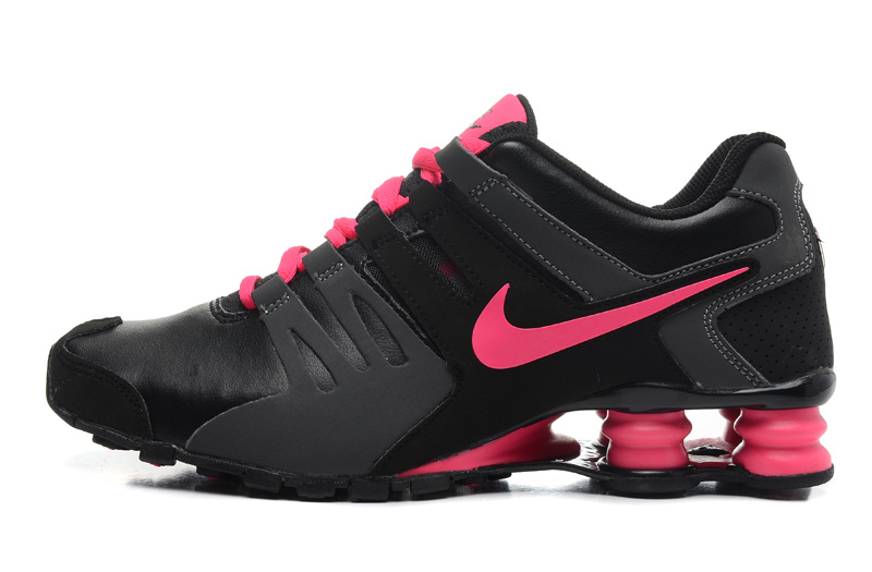 Women Shox Current Black Pink Shoes - Click Image to Close