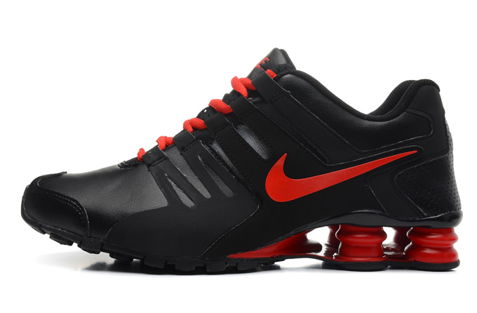 Nike Shox Current Shoes Black Red