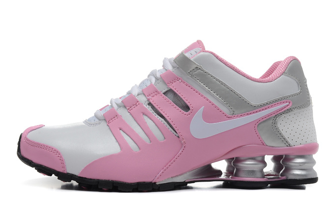 Women Shox Current Silver Pink Grey Shoes