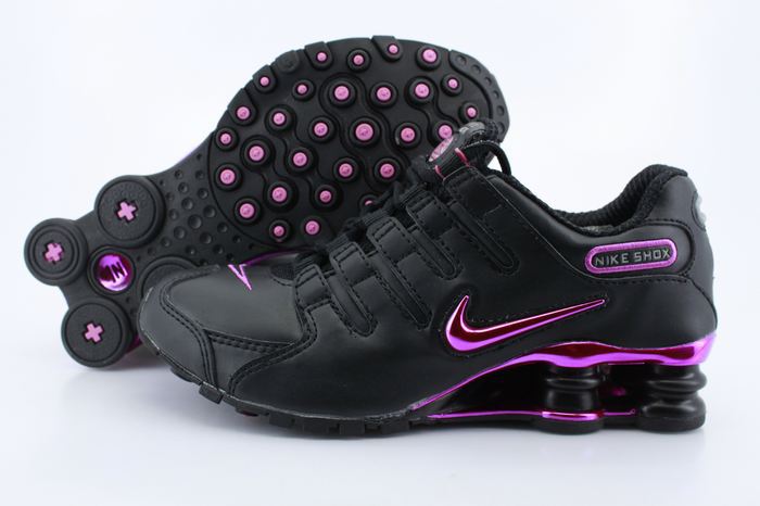 Nike Shox NZ Black Red For Women - Click Image to Close