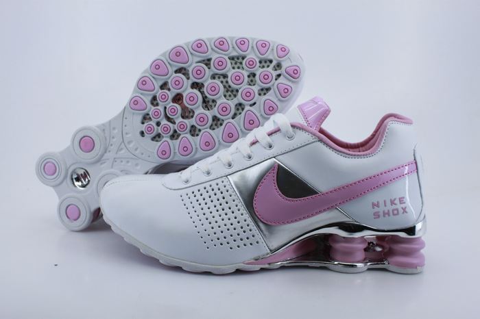 Women Nike Shox OZ D White Pink Shoes