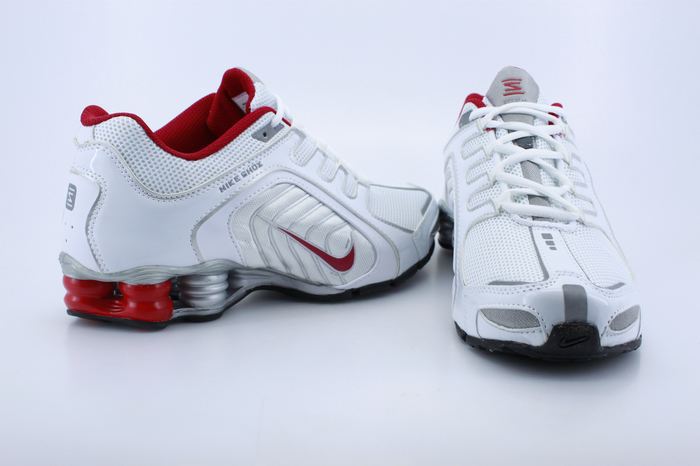 Nike Shox R5 Shoes White Red