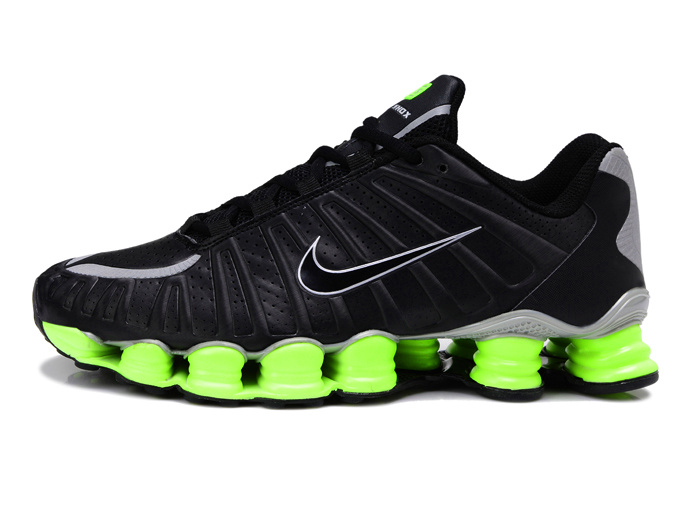 Nike Shox TL3 Shoes Black Green