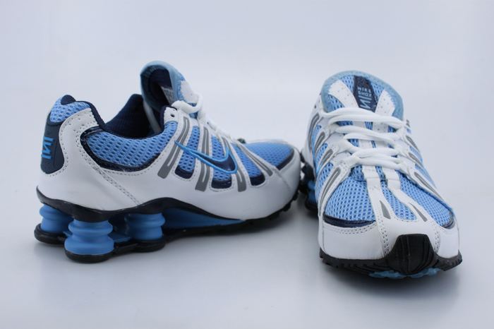 Nike Shox Turbo Shoes Blue White Grey Blue