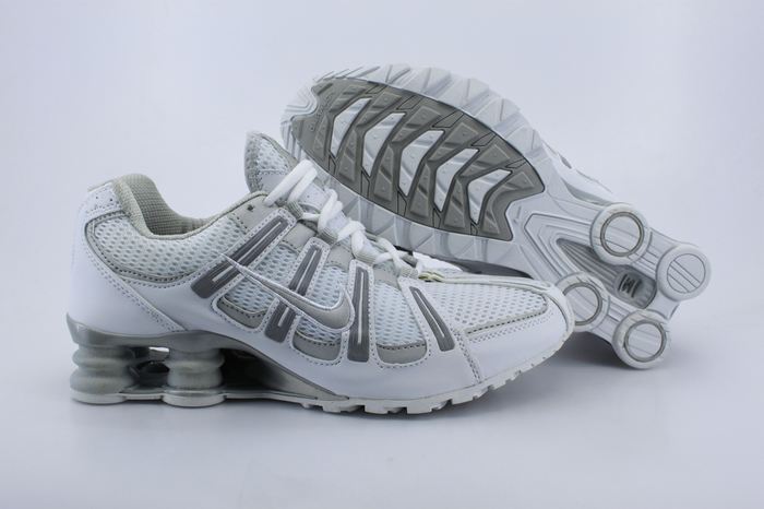 Nike Shox Turbo Shoes White Grey