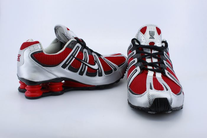Nike Shox Turbo Shoes White Red Black