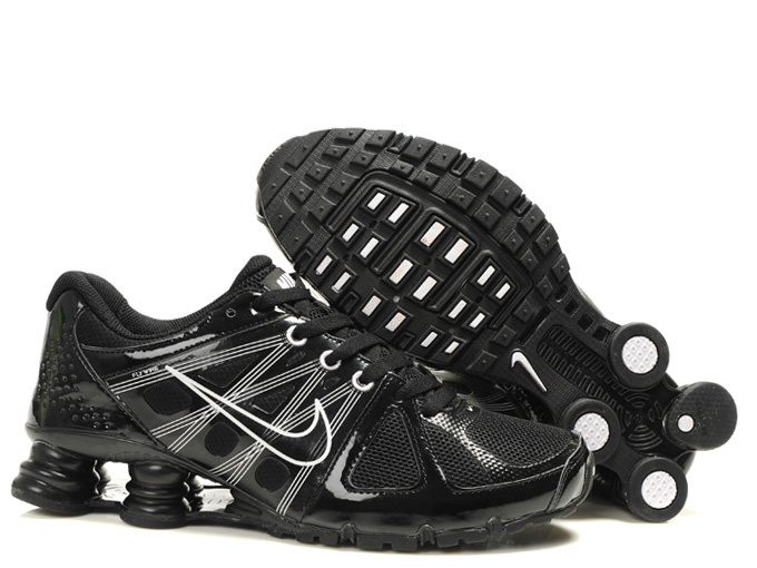 Nike Shox Turbo 2 Shoes All Black - Click Image to Close