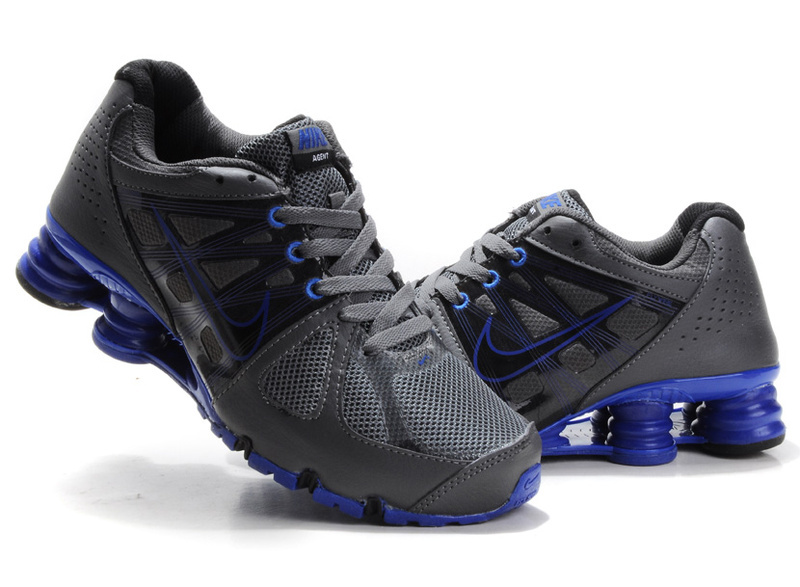 Nike Shox Turbo 2 Shoes Black Blue - Click Image to Close