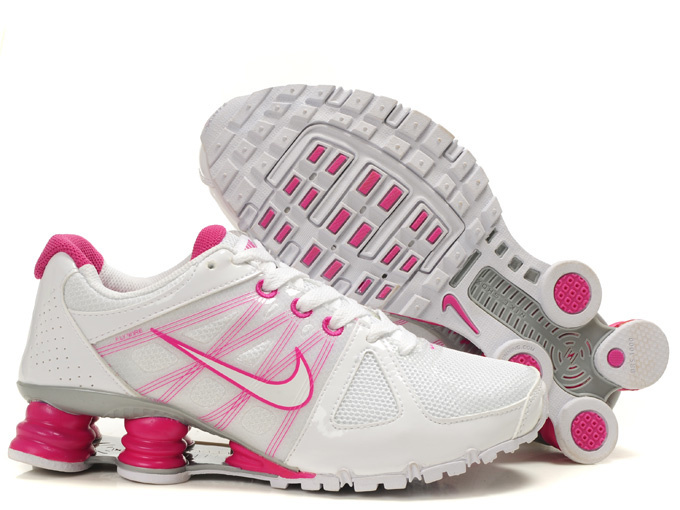 Nike Shox Turbo 2 Shoes White Pink