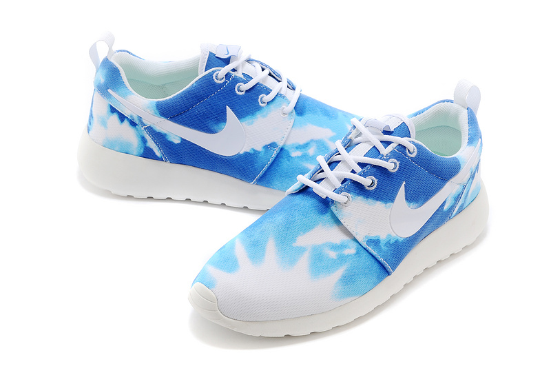 Nike WMNS Roshe Run Skyblue Colorways Shoes - Click Image to Close
