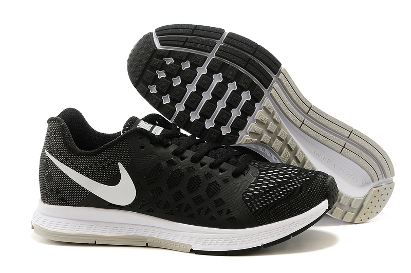 Nike Zoom Pegasus 31 Black White Running Shoes