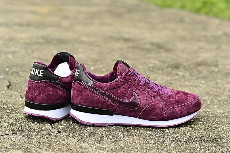 Women Nike 2015 Archive Wine Red Shoes