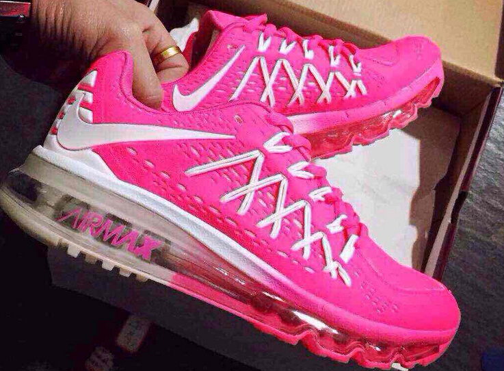Women Nike Air Max 2015 Red White Shoes