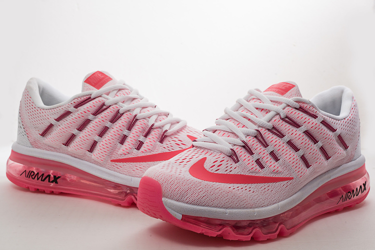 Women Nike Air Max 2016 Pink White Red Shoes