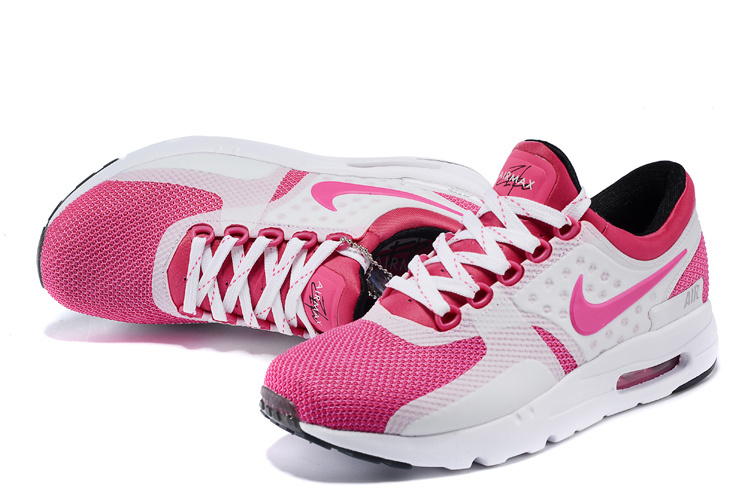 Women Nike Air Max Zero 87 II Red White Shoes - Click Image to Close