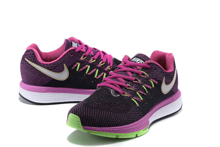 Women Nike Air Zoom Vomero 10 Black Pink White Shoes - Click Image to Close