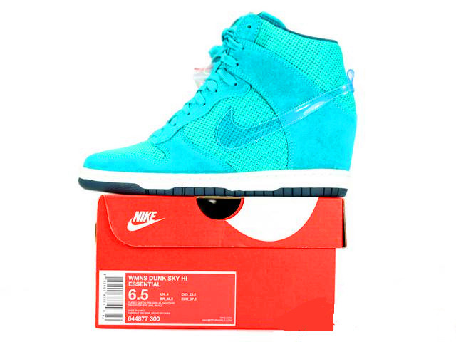 Women Nike Dunk SB High Sky Blue Shoes