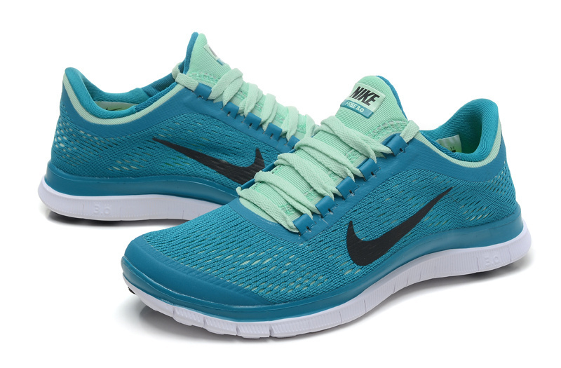 Women Nike Free 3.0 V5 Green Running Shoes - Click Image to Close