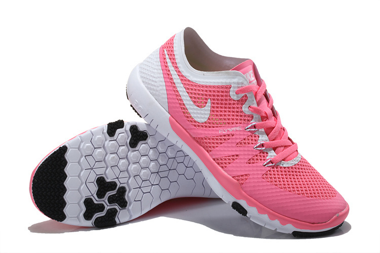 Women Nike Free Trainer 3.0 V3 Pink White Running Shoes