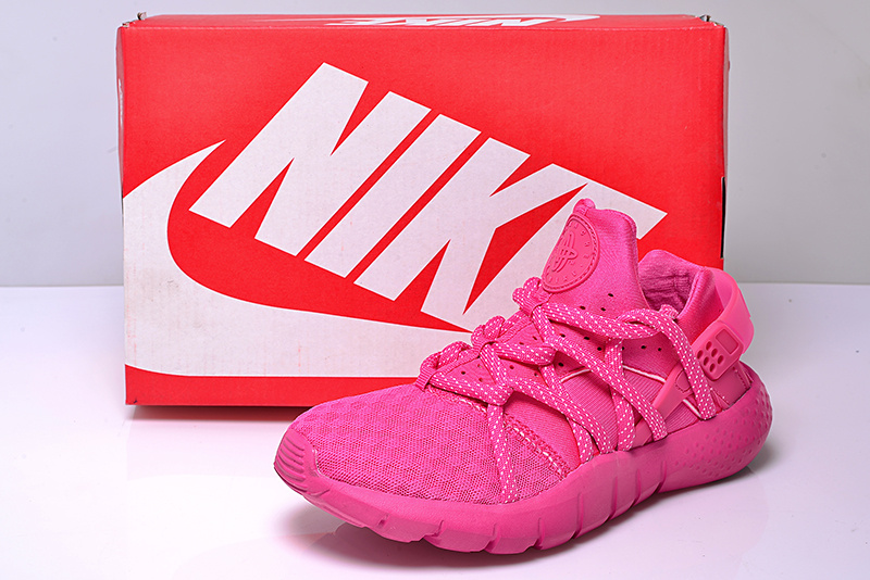Women Nike Huarache 2 All Pink Shoes - Click Image to Close